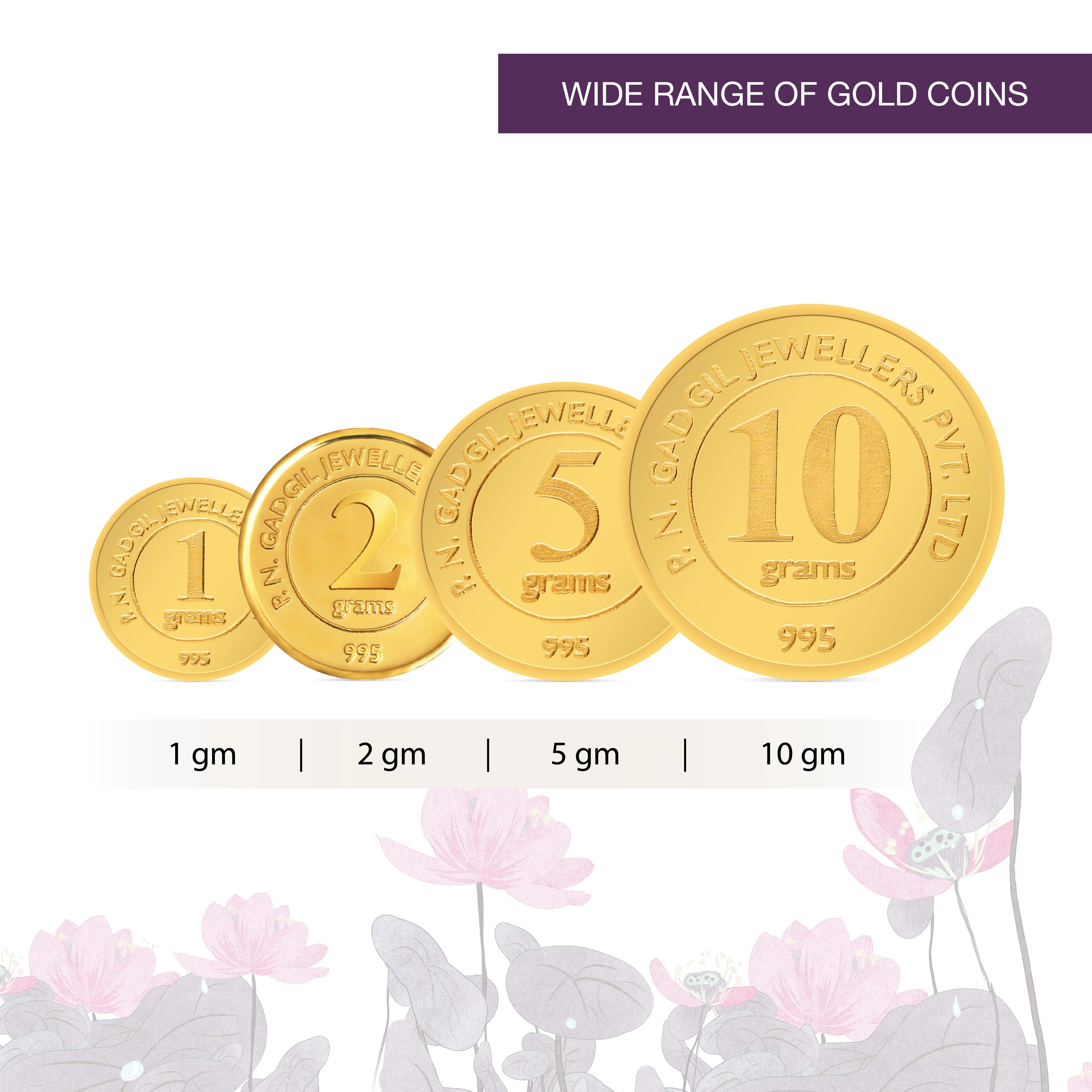 1 Gram 24 KT (995) PNG Gold Coin - Image 4