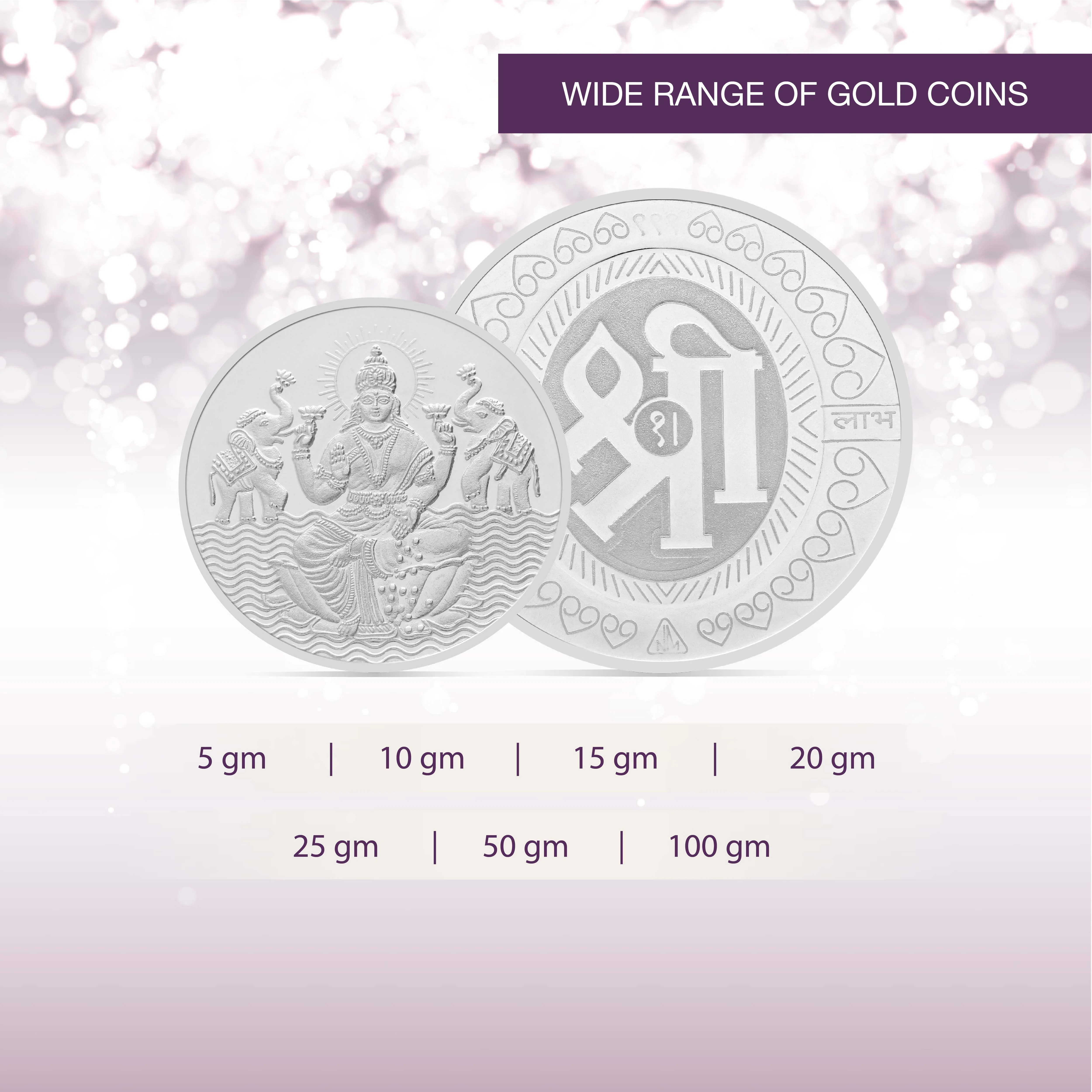 50 gms Laxmi Shree Silver Coin - Image 6