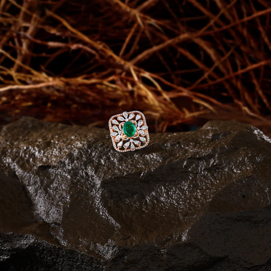 Aabha Pratha Diamond Ring