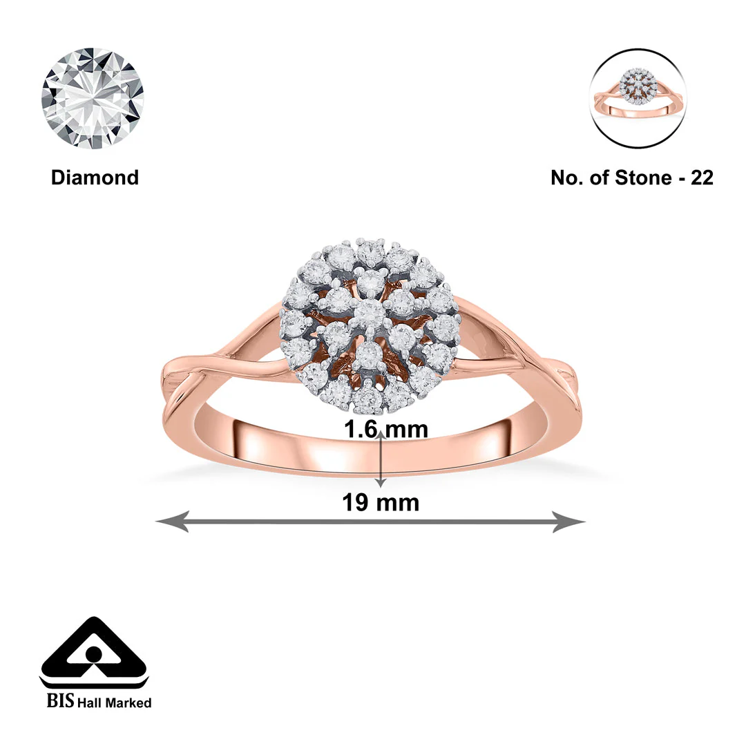 Bright Nebulous Fashion Diamond Ring - Image 6