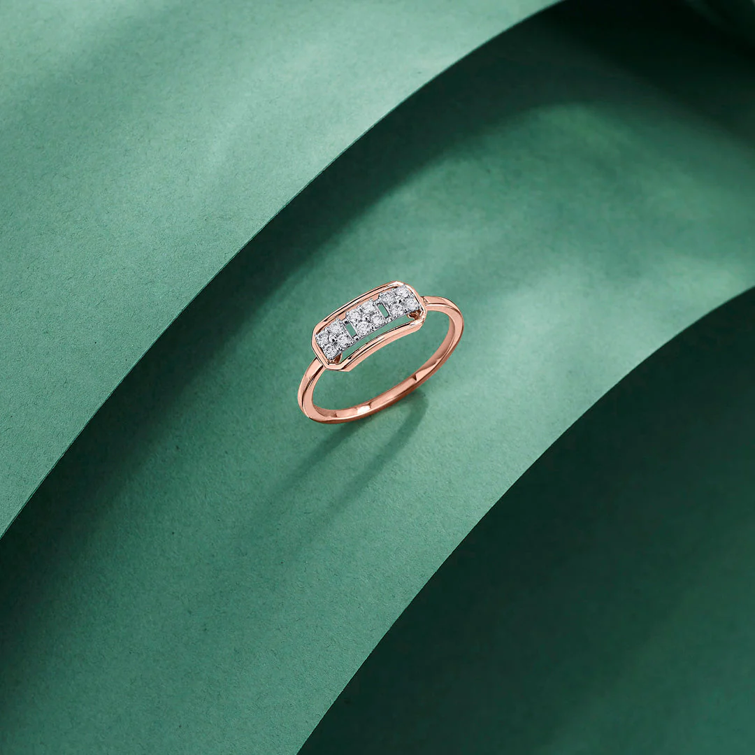 Calem Shape Cocktail Diamond Ring