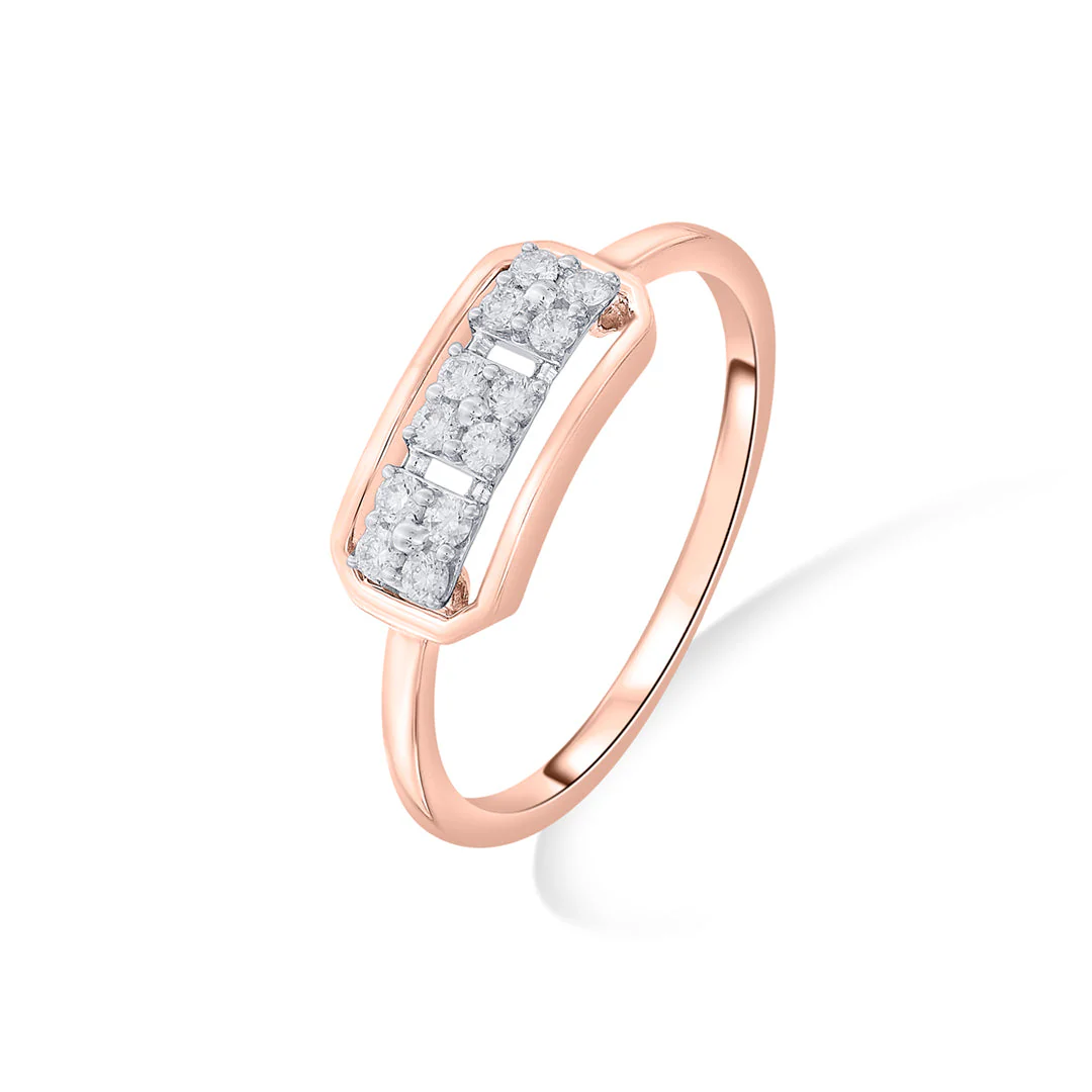 Calem Shape Cocktail Diamond Ring - Image 4