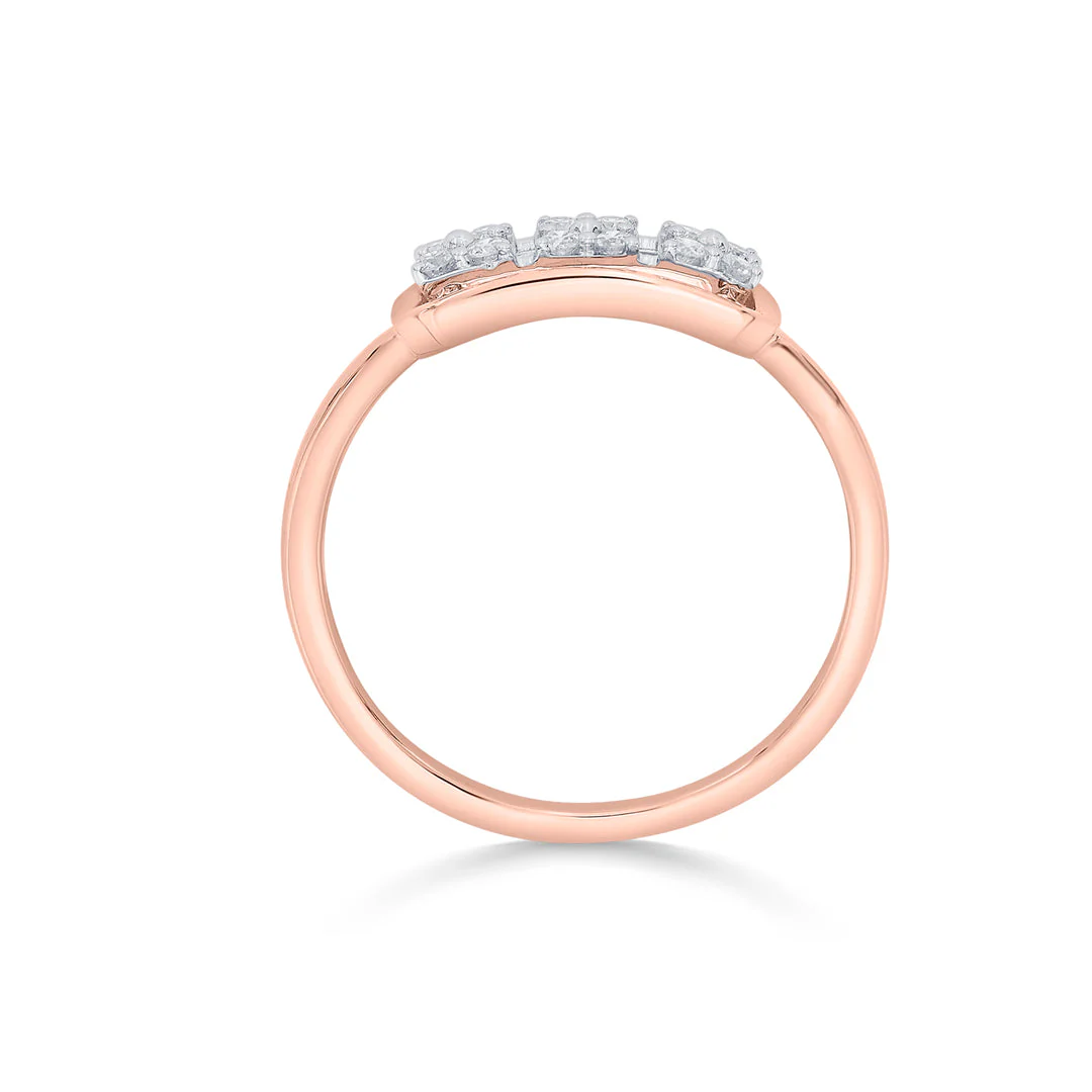 Calem Shape Cocktail Diamond Ring - Image 5