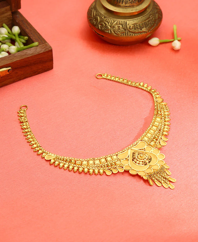 Classic Mangalya Yellow Gold Necklace For Women - Image 3