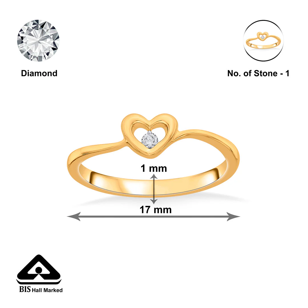 Coeur Love Casual Diamond Ring - Image 6