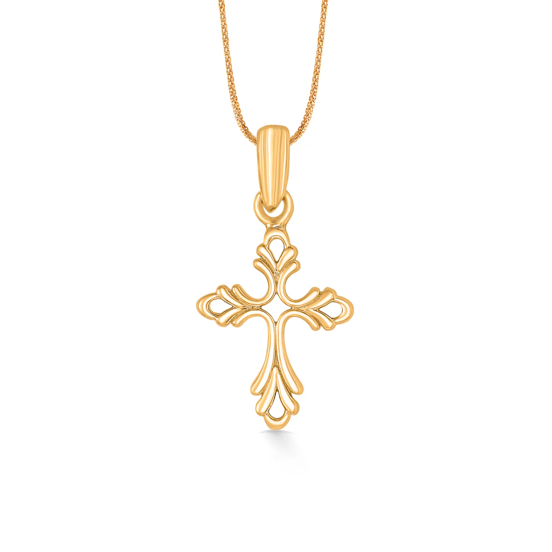 Crossline Grace Gold Pendant - Image 2