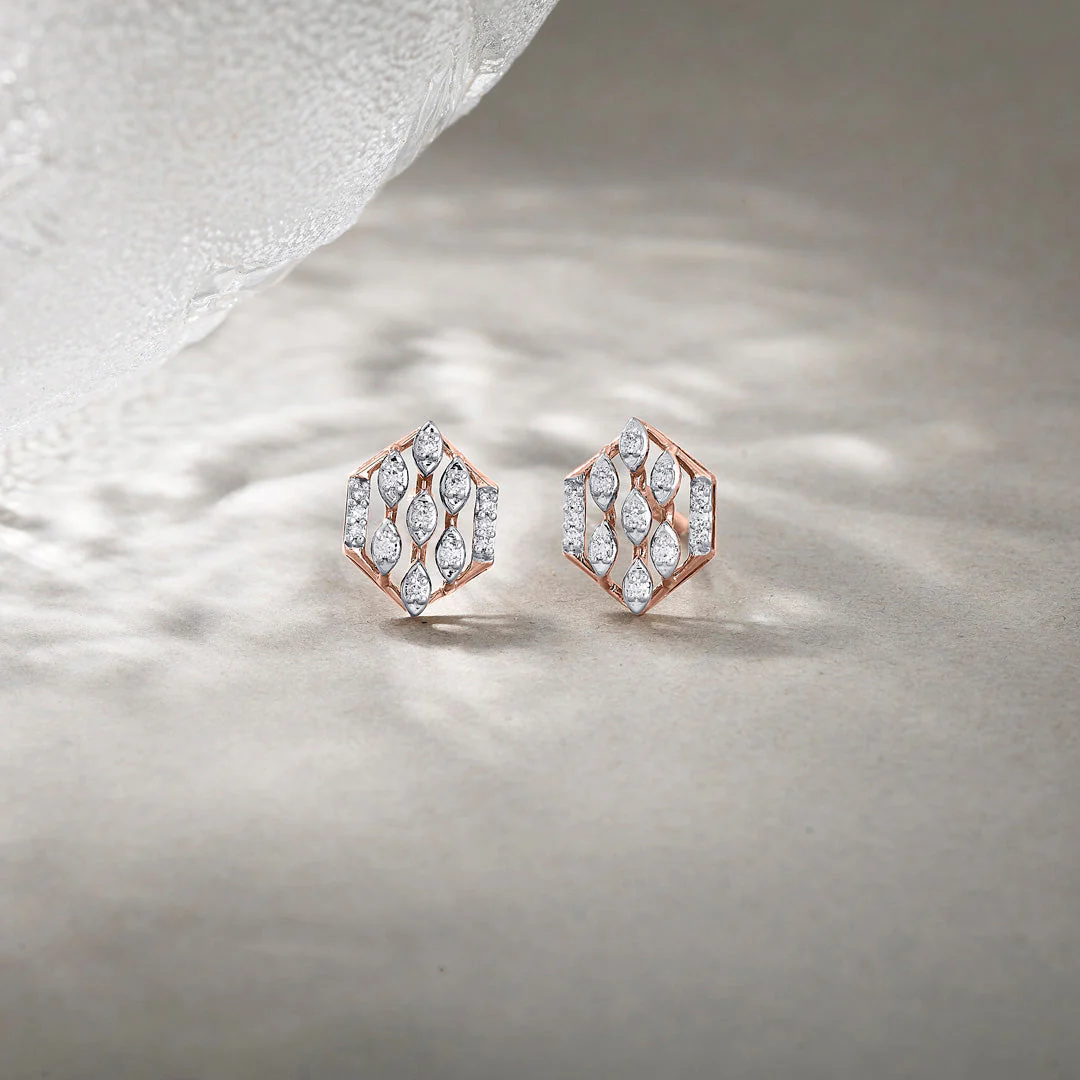 Dewora Diamond Stud Earrings