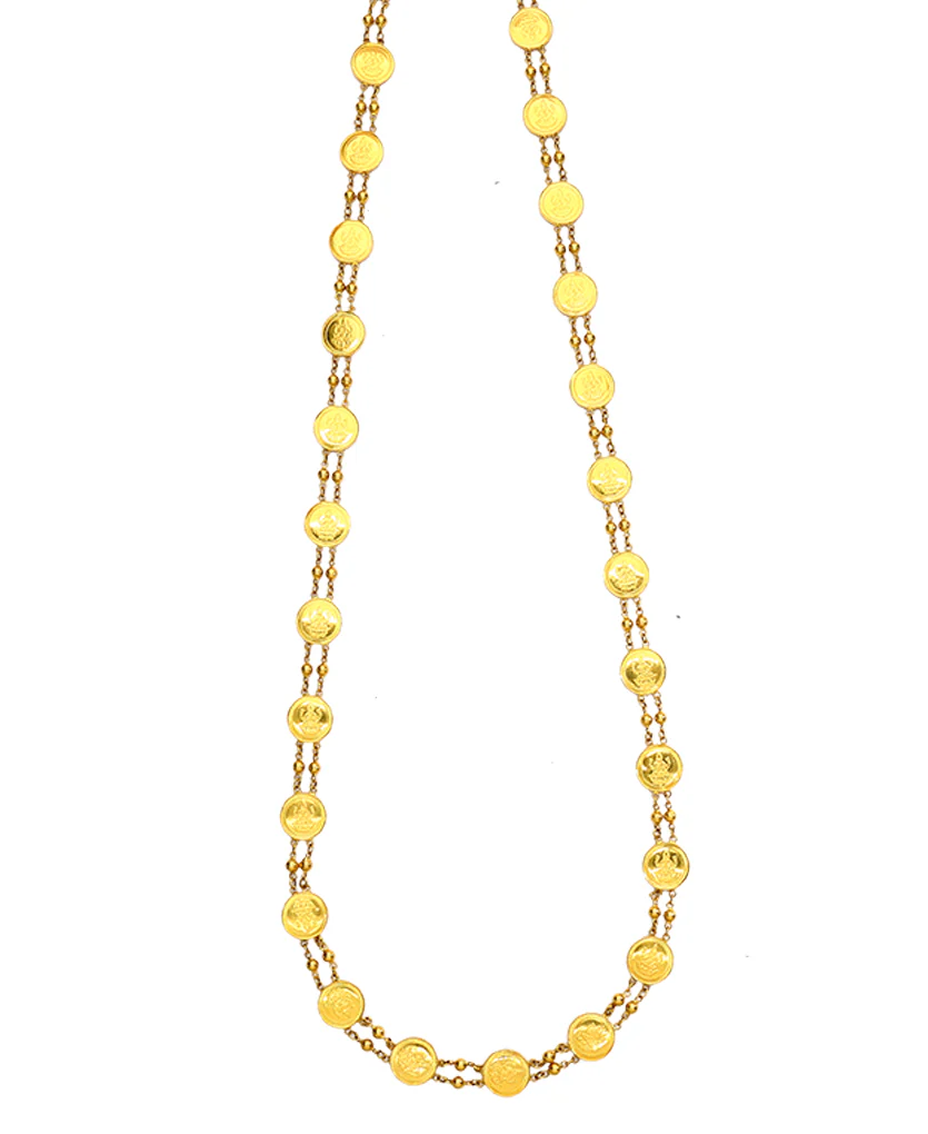 Divya Lakshmi Haar Yellow Gold Necklace For Women - Image 2