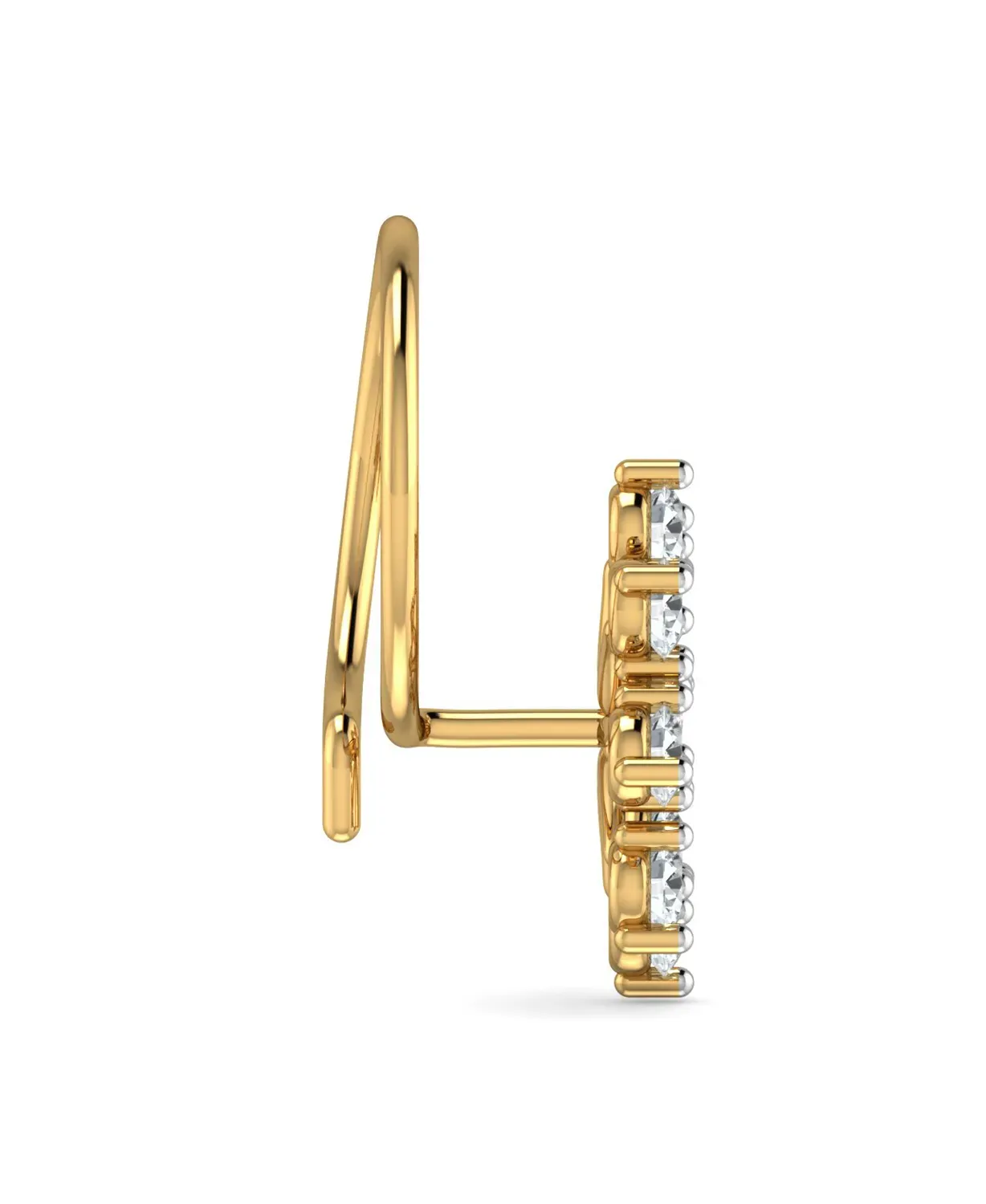 Enticing Diamond Nosepin - Image 3