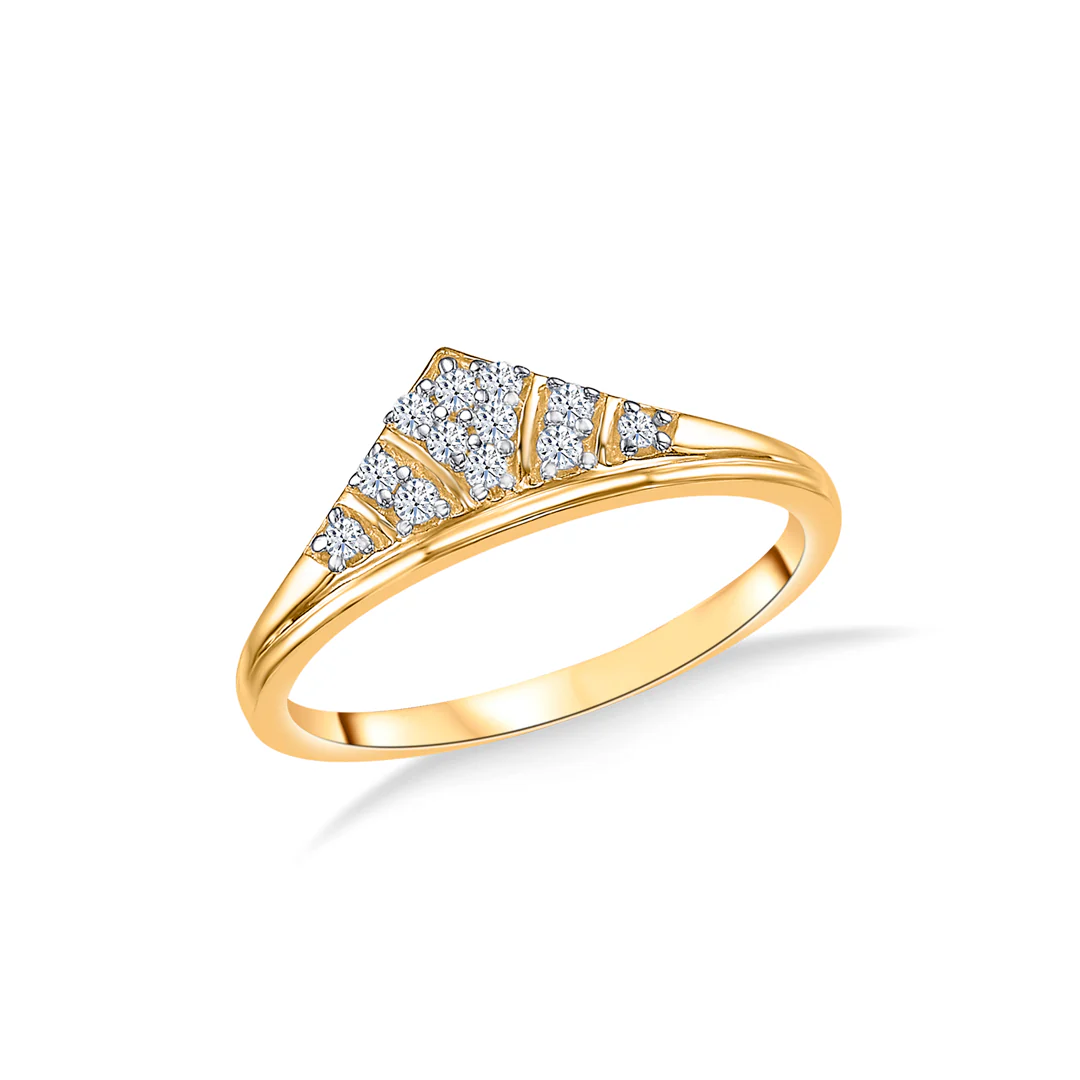 Eternal Prism Gold Casual Ring For Women - Image 2