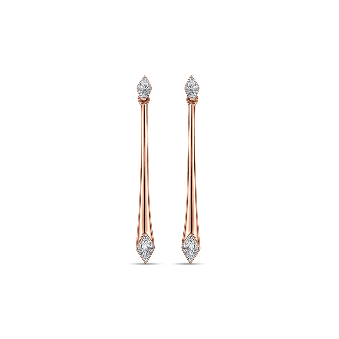 Fynora Charm Diamond Earring - Image 3