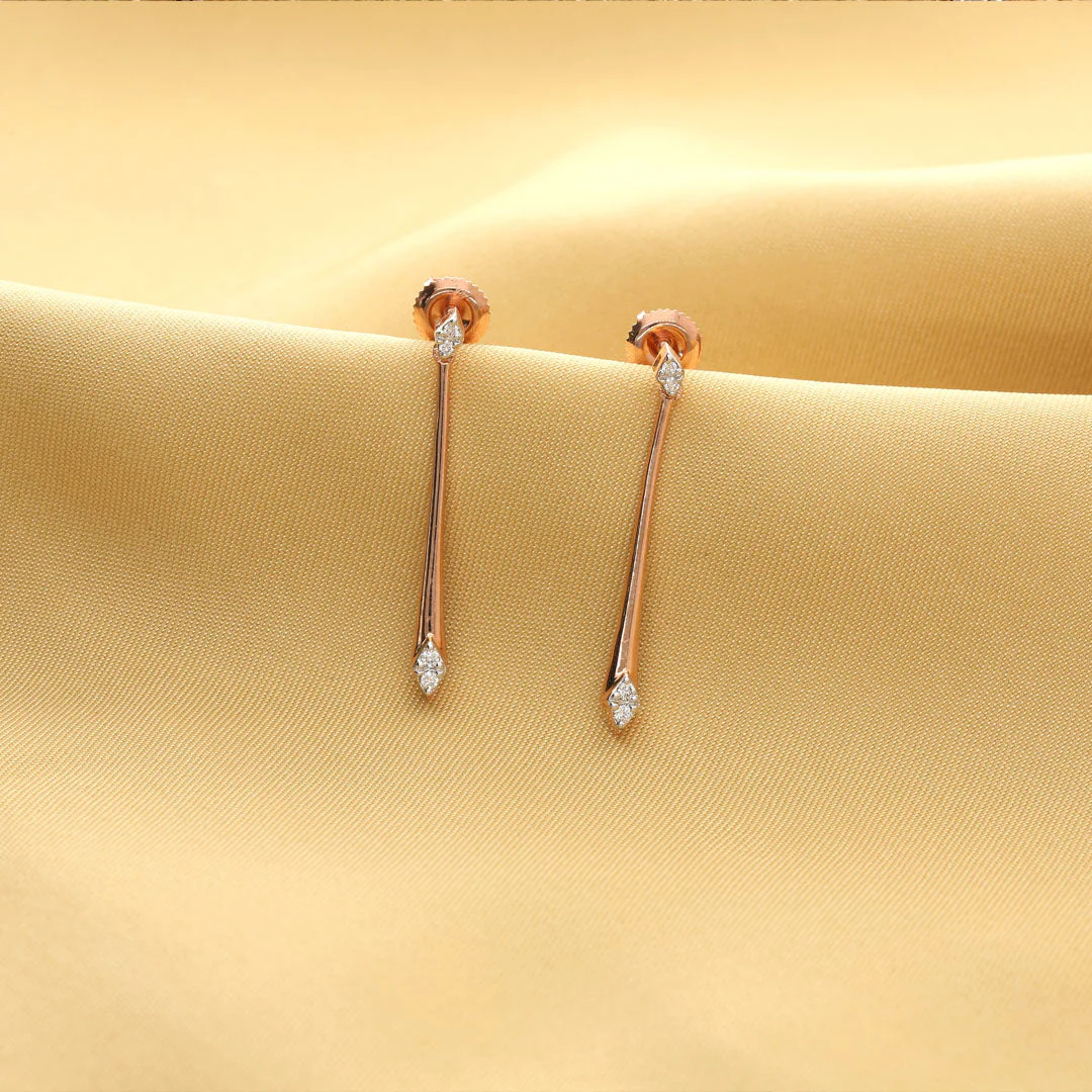 Fynora Charm Diamond Earring - Image 7