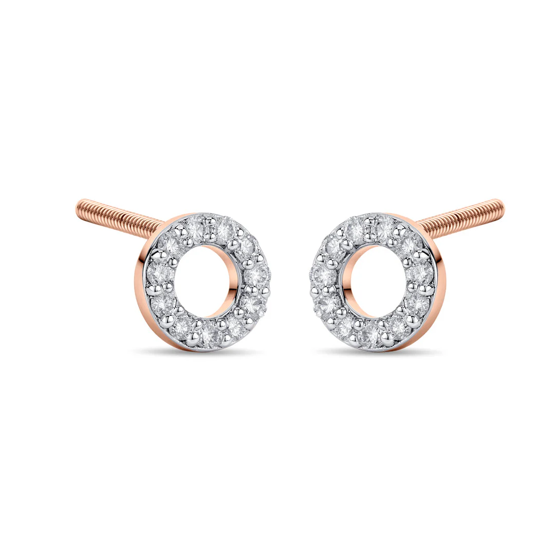 Gleam Sphere Diamond Earring - Image 4