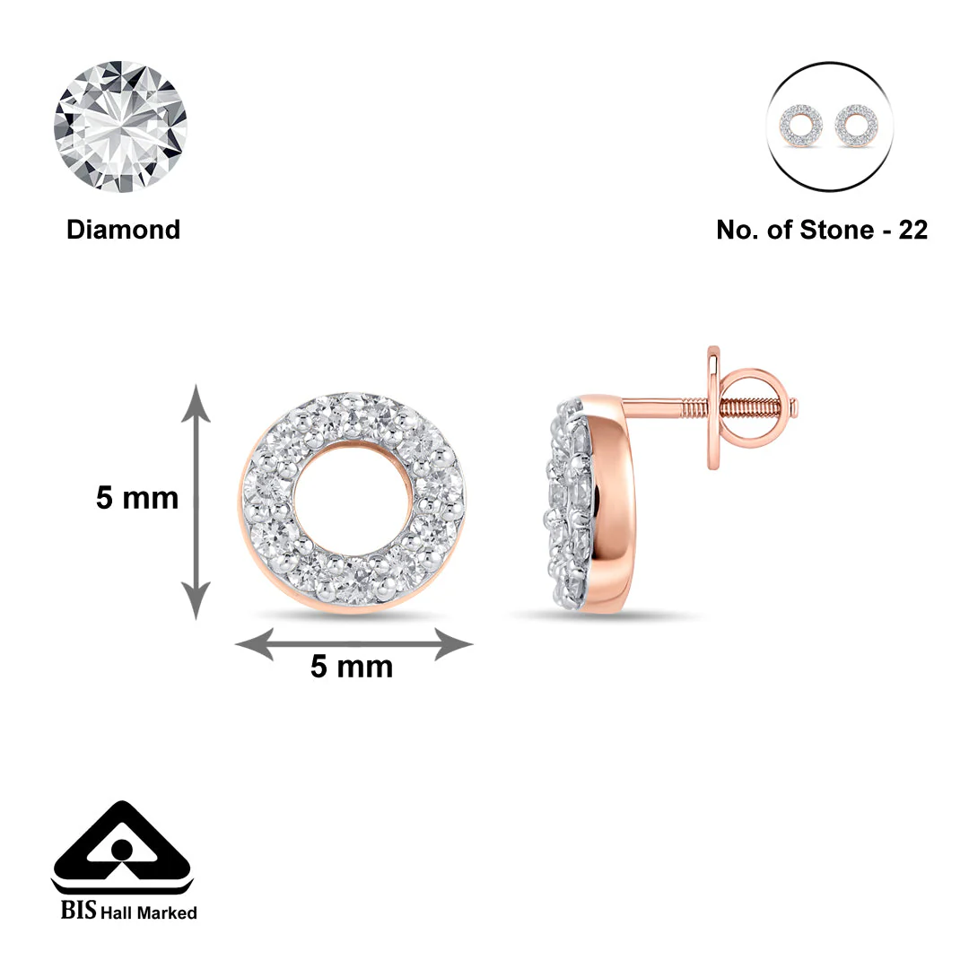 Gleam Sphere Diamond Earring - Image 6