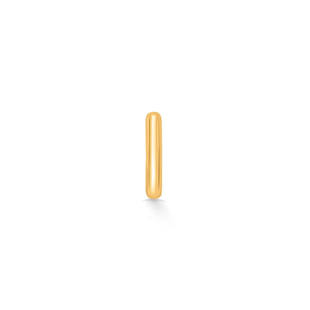 Golden Orbit Bali Gold Men's Earring - Image 2
