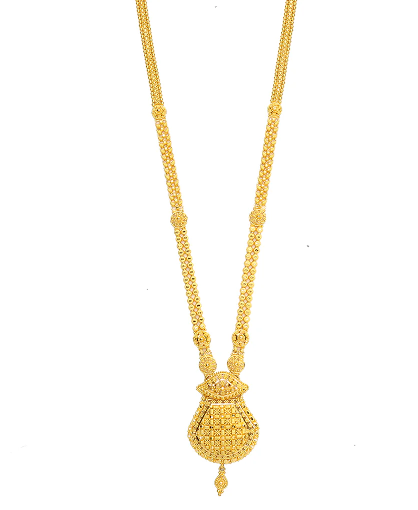 Golden Sanctum Yellow Gold Necklace For Women - Image 2