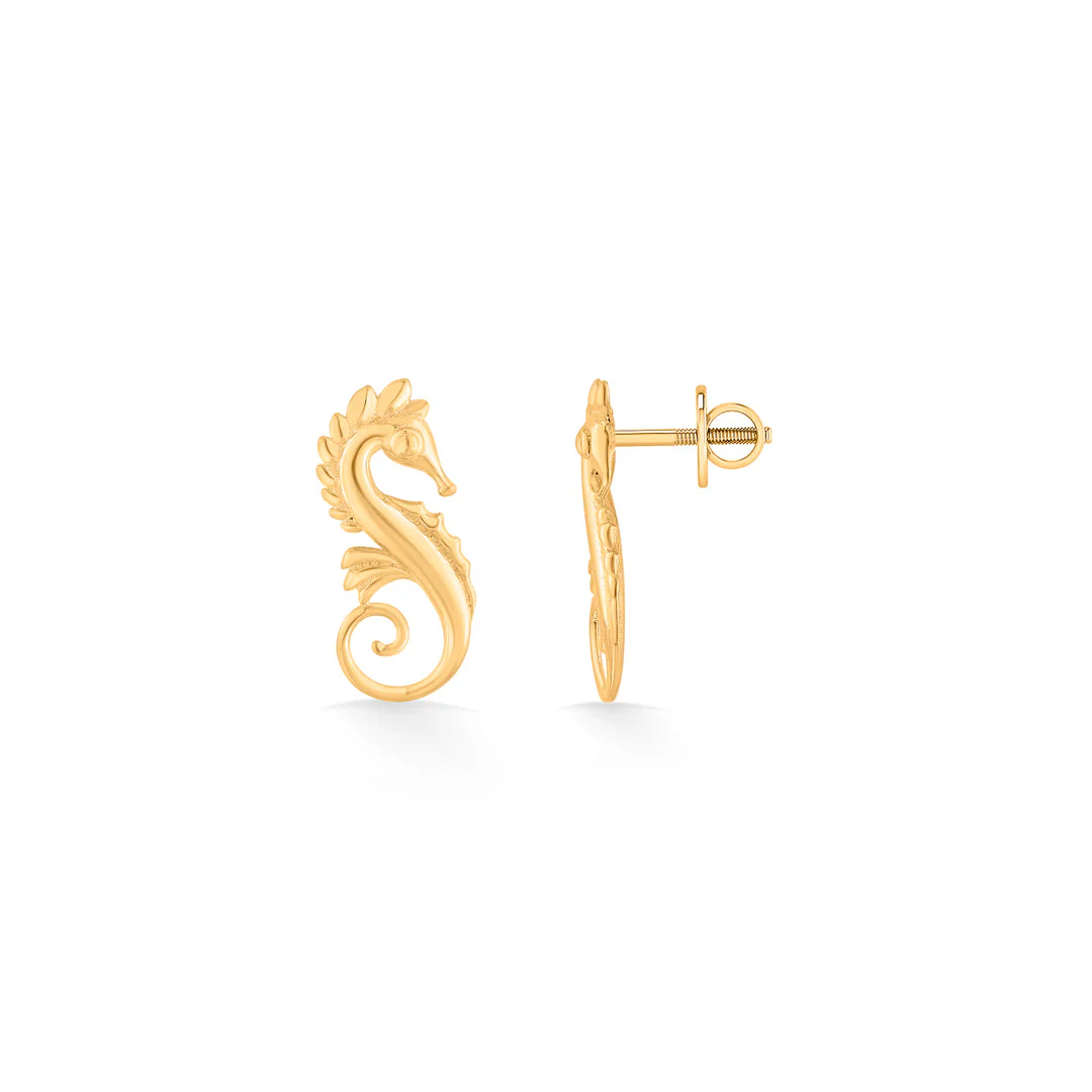 Horsea Grace Ocean Collection Stud Earring - Image 4