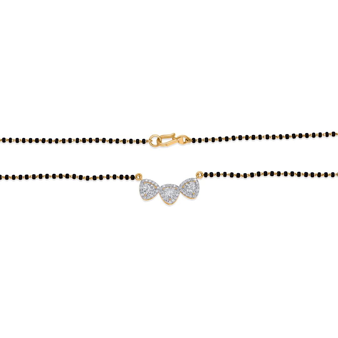 Ivory Embrace Fancy Mangalsutra - Image 5