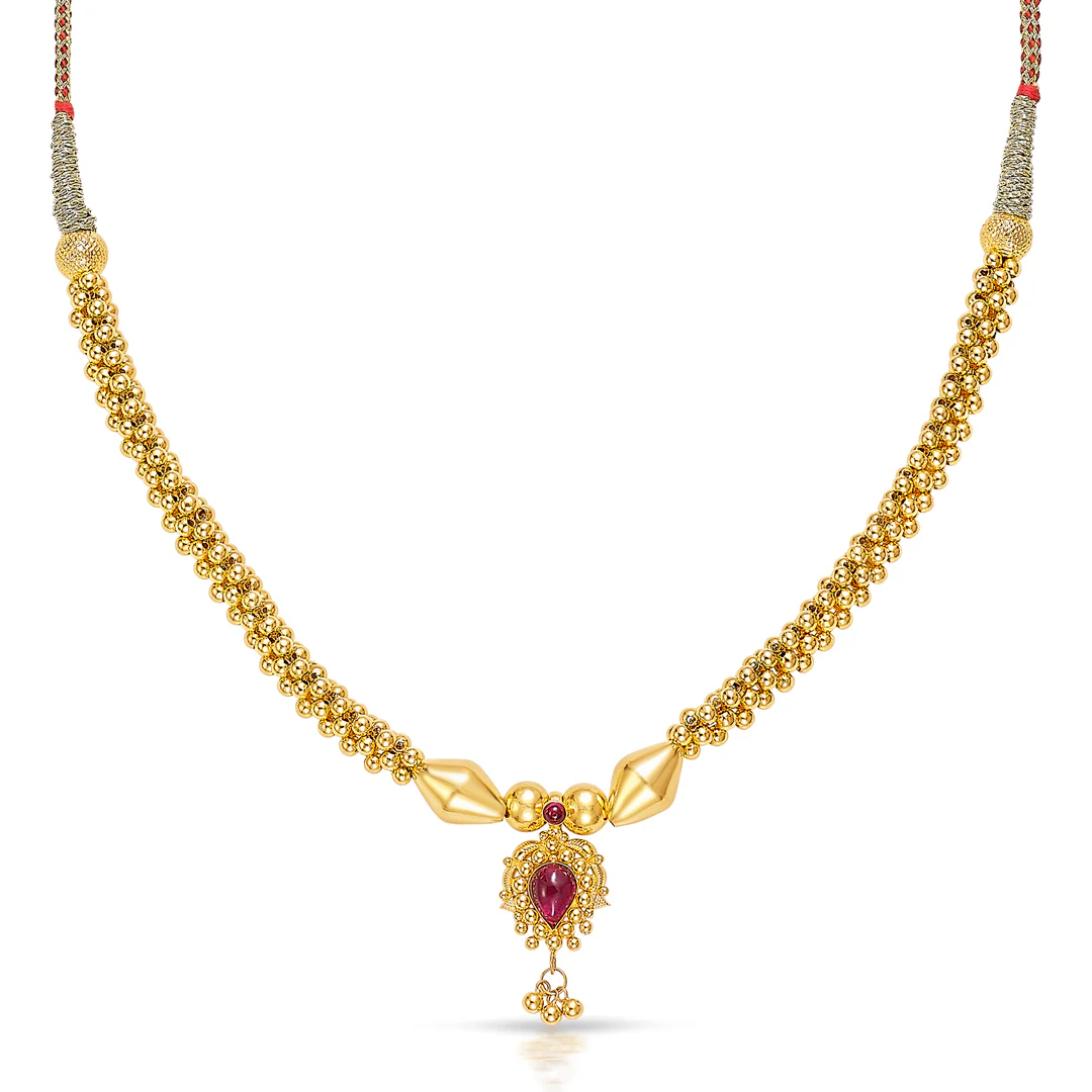 Kolhapuri Kshirja Gold Thushi - Image 4