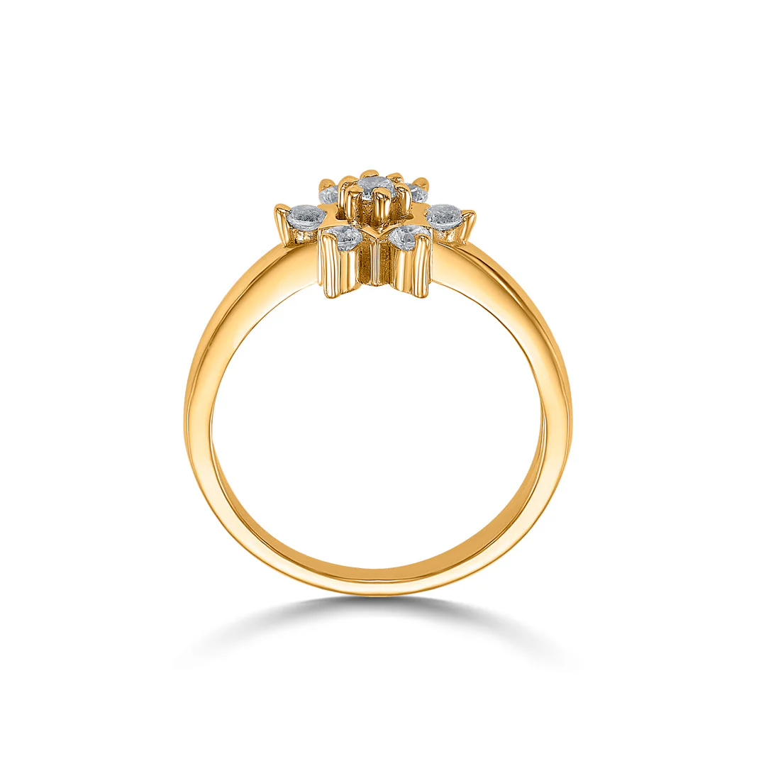 Lily Spark Women's Gold Ring - Image 5