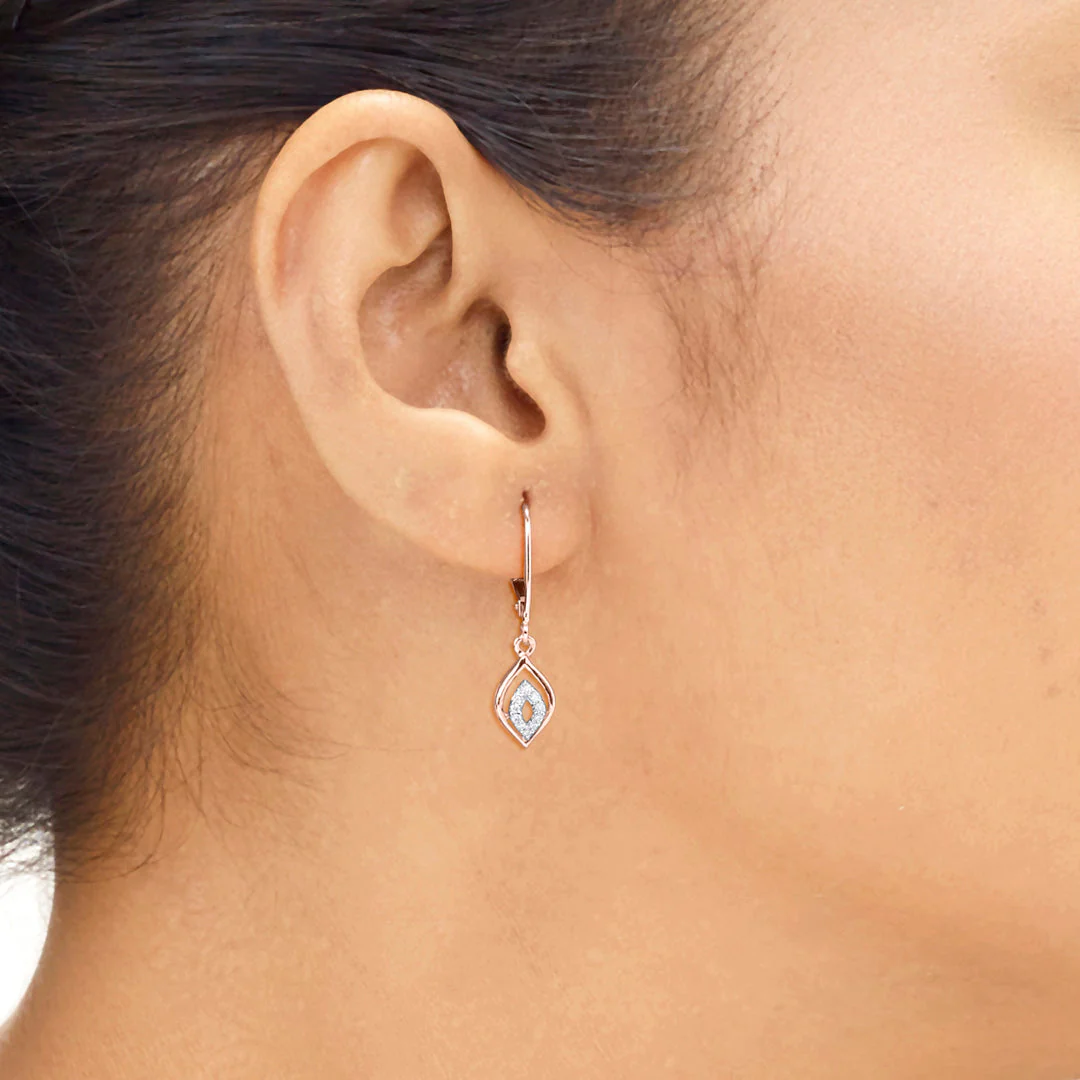 Luminous Charm Diamond Drops & Dangler Earrings - Image 2