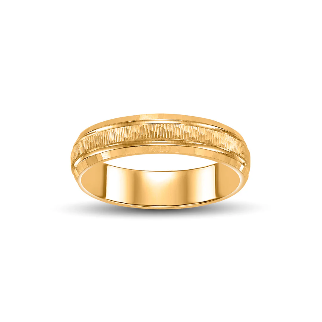 Luxe Curve Women's Gold Ring - Image 3