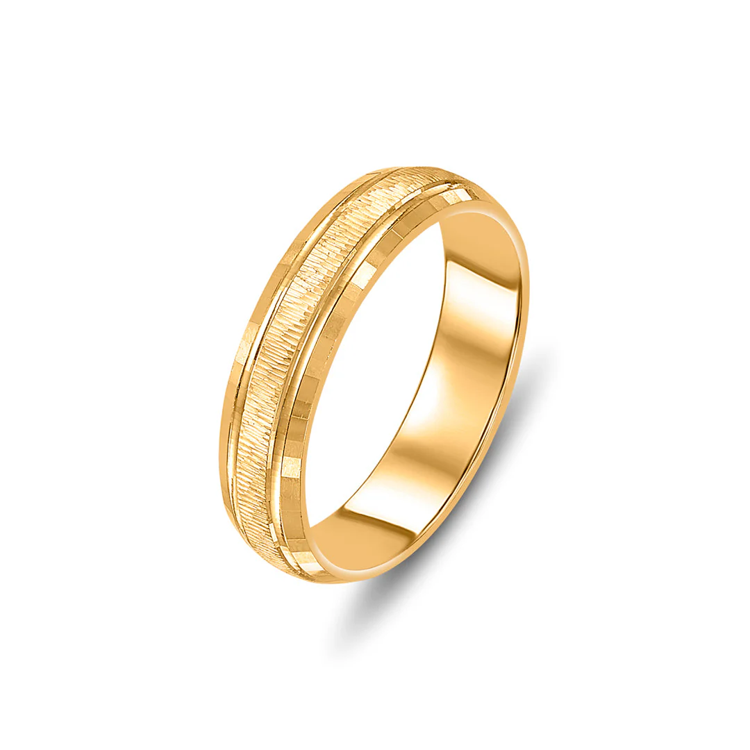 Luxe Curve Women's Gold Ring - Image 4