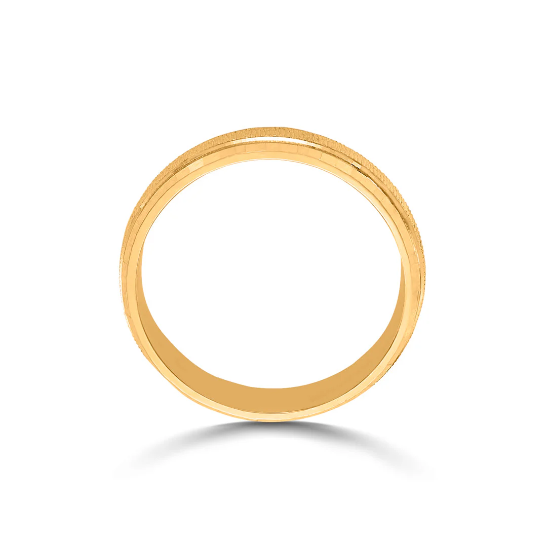 Luxe Curve Women's Gold Ring - Image 5