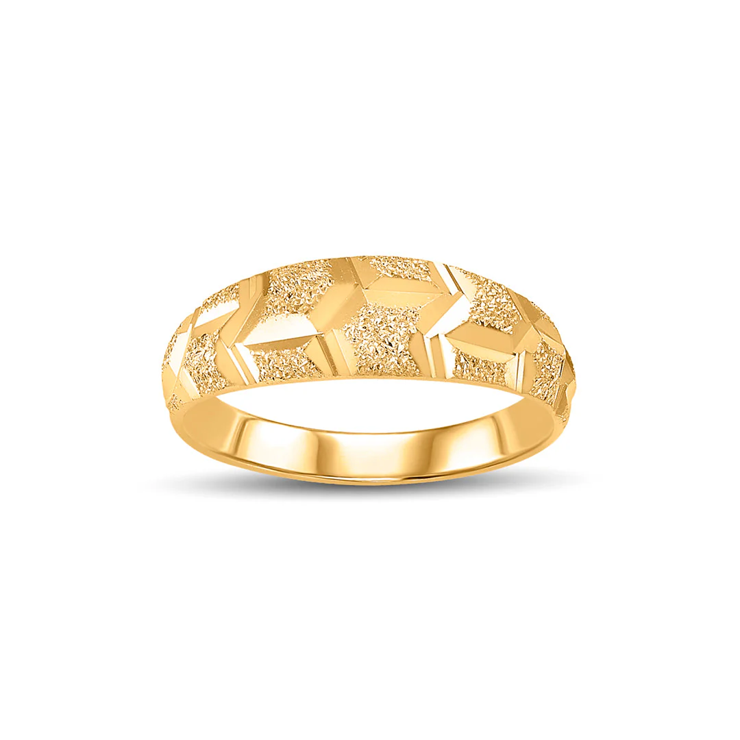 Modern Luxe Women's Gold Ring - Image 3