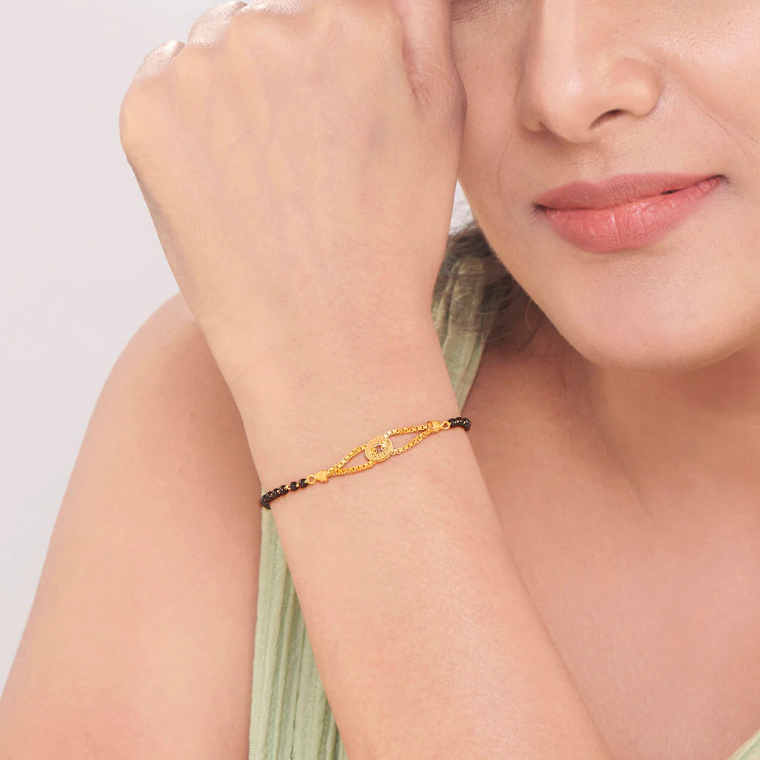Mono Knot Mangalsutra Bracelet - Image 2