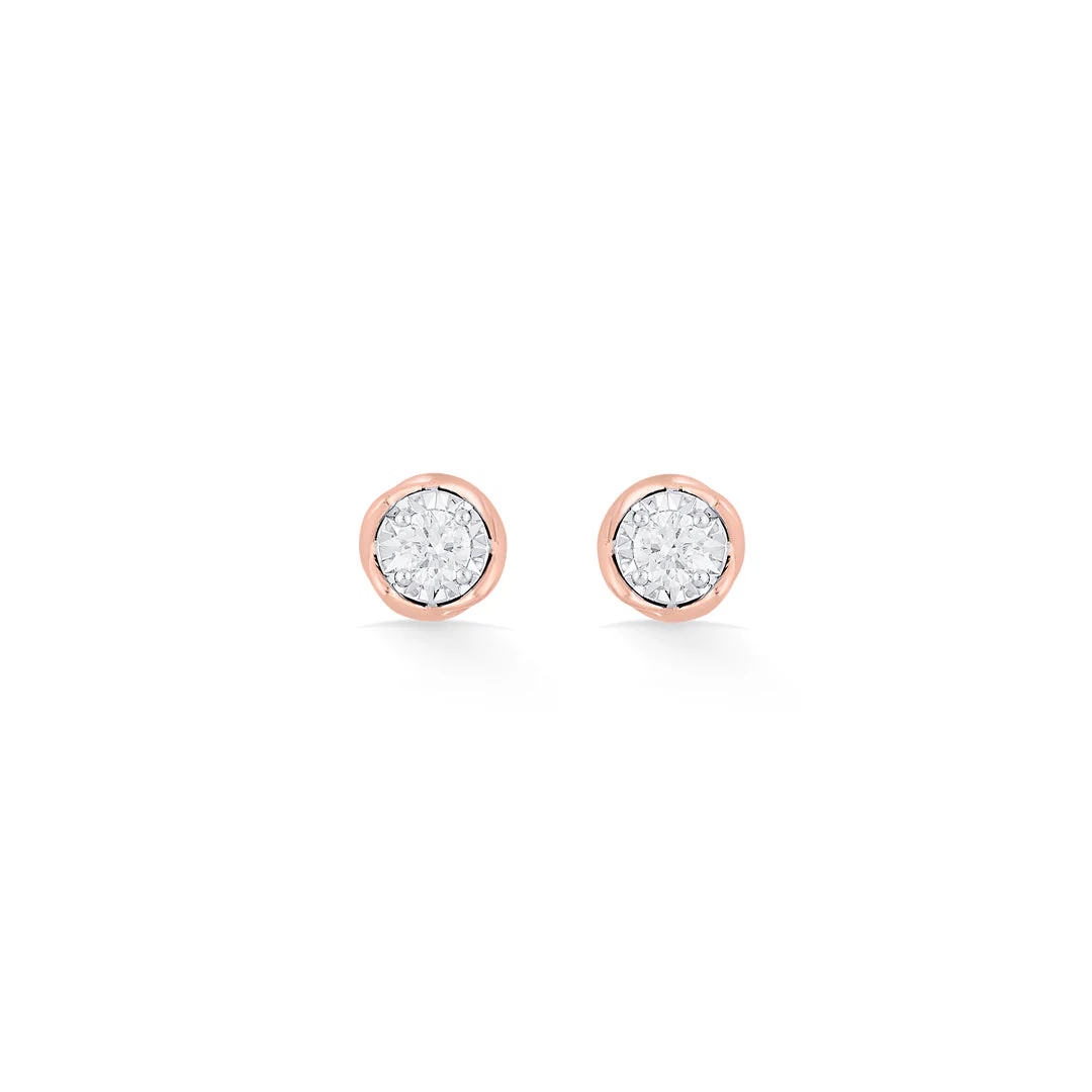 Moongrace Diamond Stud Earrings - Image 3
