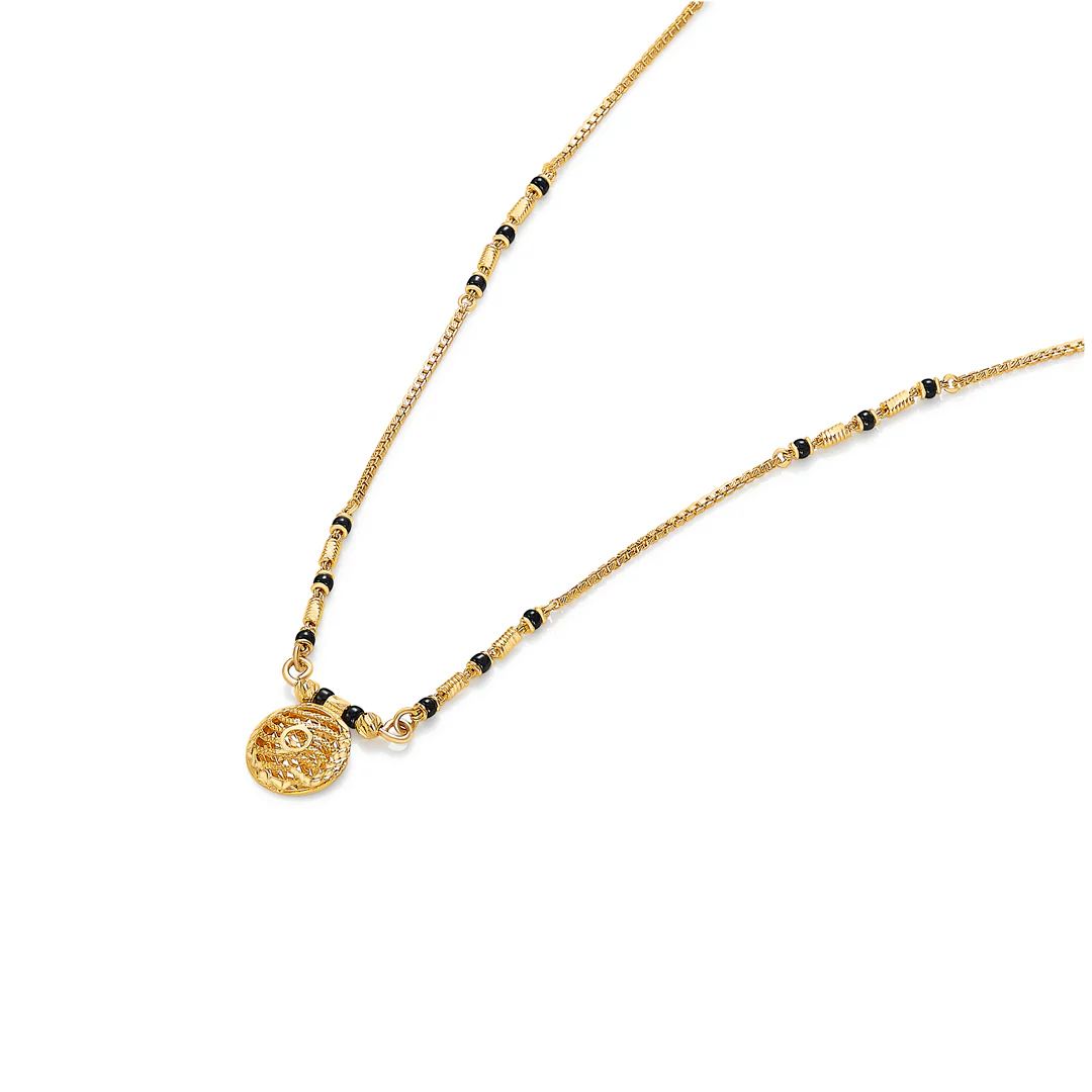 Mudralekha Gold Modern Mangalsutra - Image 4