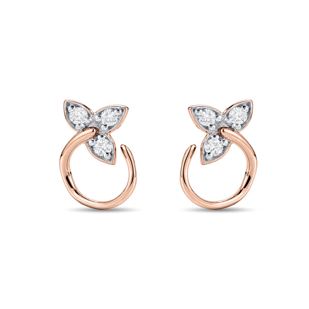 Orlisse Charm Diamond Earring - Image 3