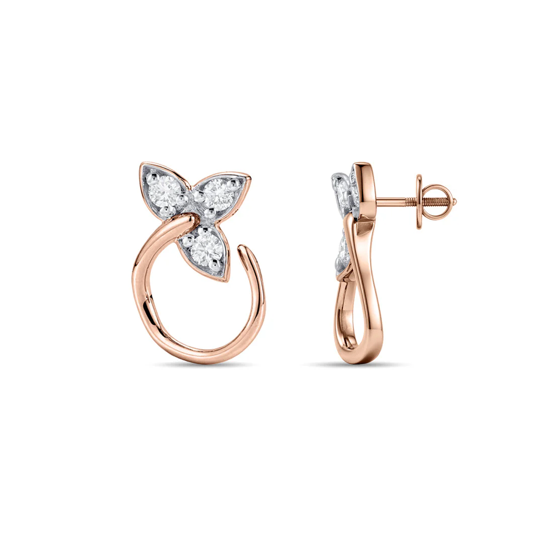 Orlisse Charm Diamond Earring - Image 5