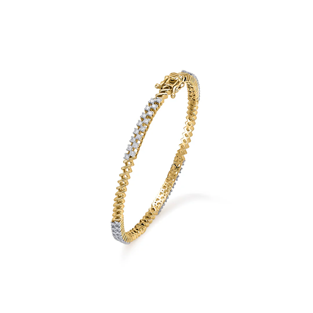 Orna Gleam Diamond Bangle - Image 4