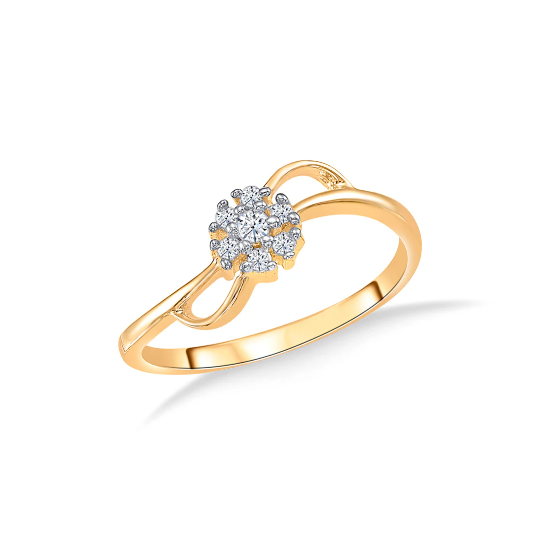 Ornate Gold Casual Ring For Women - Image 2