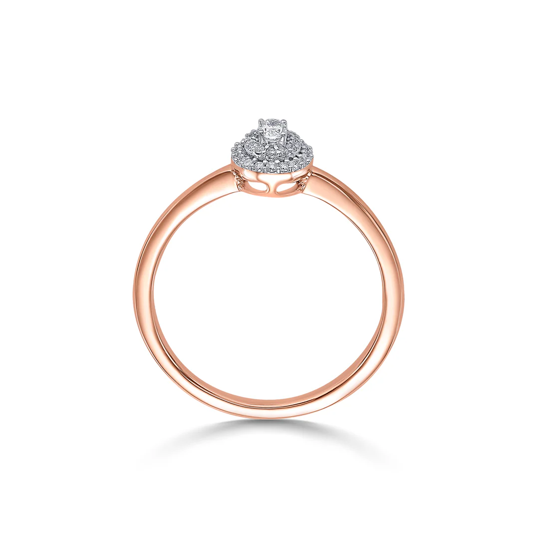 Oval Radiance Gold Ladies Ring For Women - Image 4