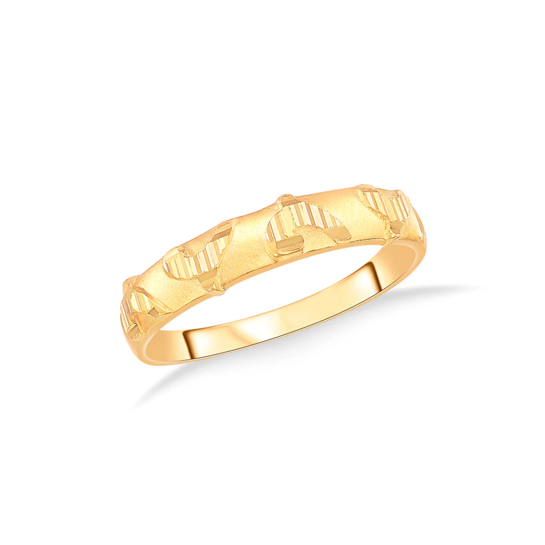 Pinnacle Band Gold Casual Ring For Women - Image 2