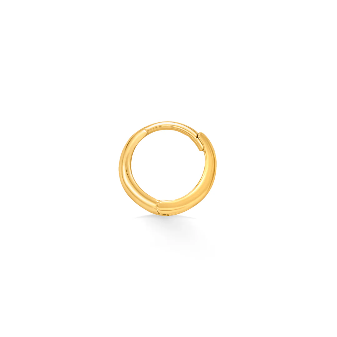Radiant Beam Bali Gold Men's Earring - Image 3
