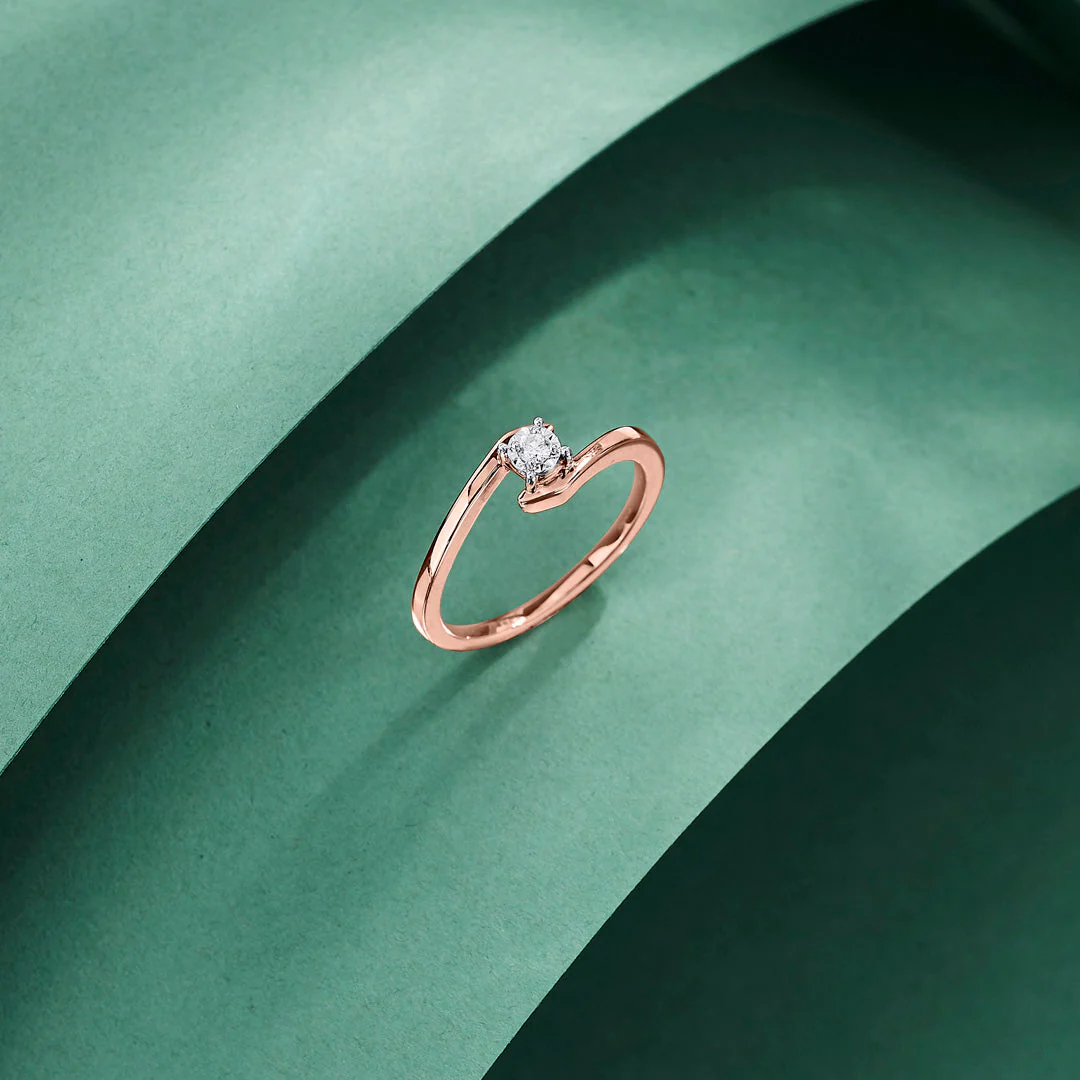 Radiant Embrace Casual Diamond Ring