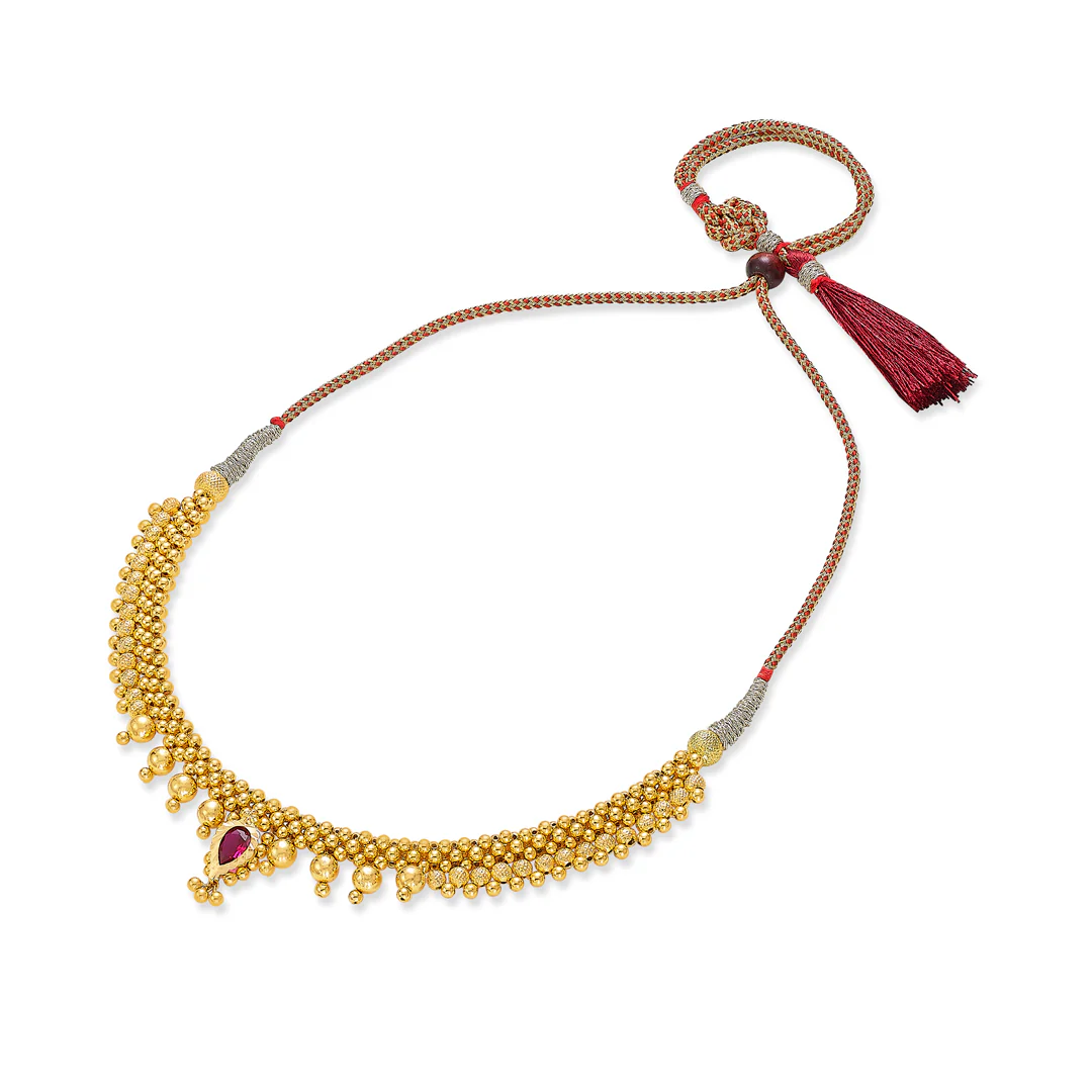 Rajtara Gold Thushi - Image 3