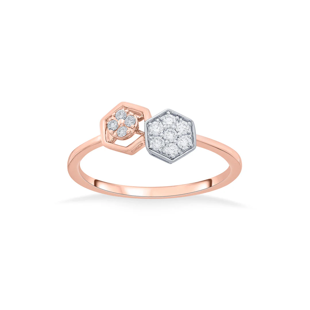 Shared Charm Cocktail Diamond Ring - Image 3