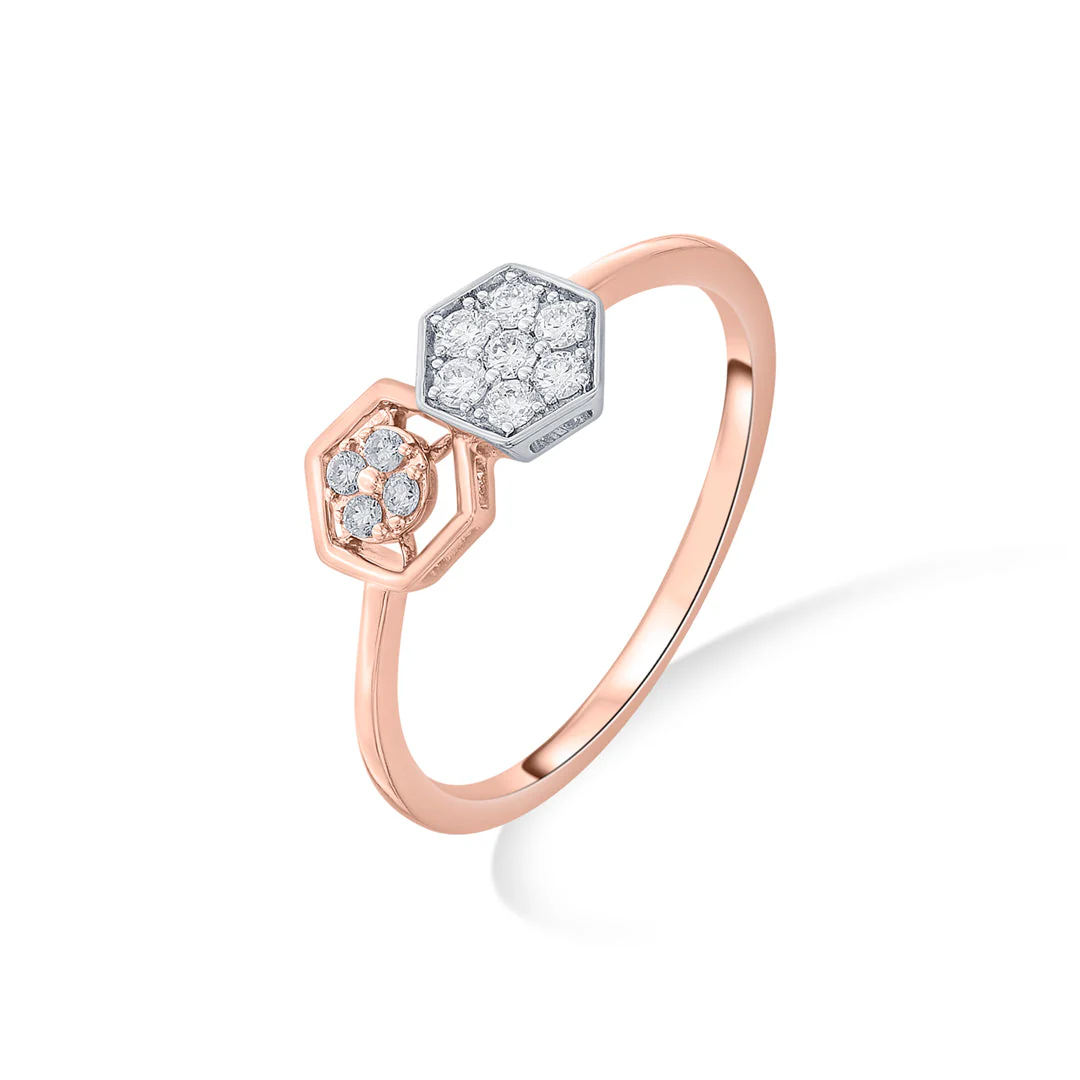 Shared Charm Cocktail Diamond Ring - Image 4