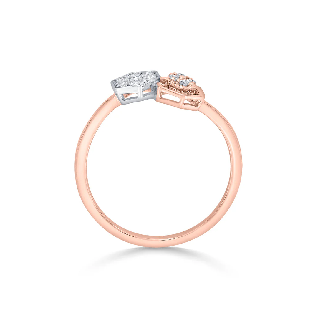 Shared Charm Cocktail Diamond Ring - Image 5