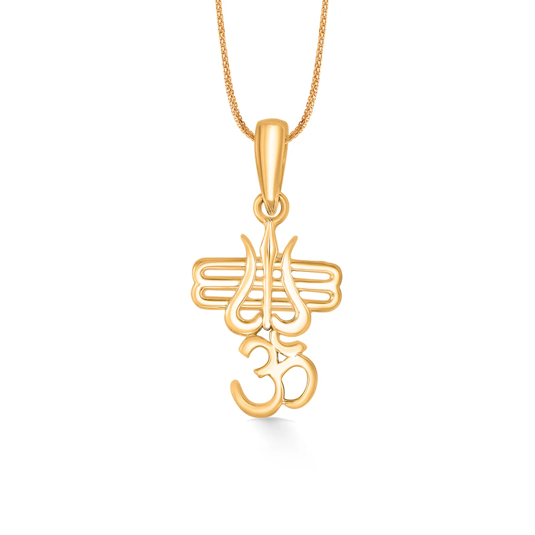 Shiv Astra Gold Pendant - Image 2