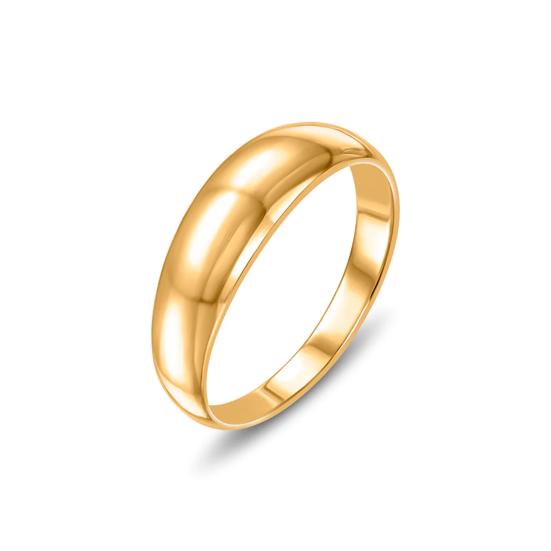 Solid Velvet Women's Gold Ring - Image 4