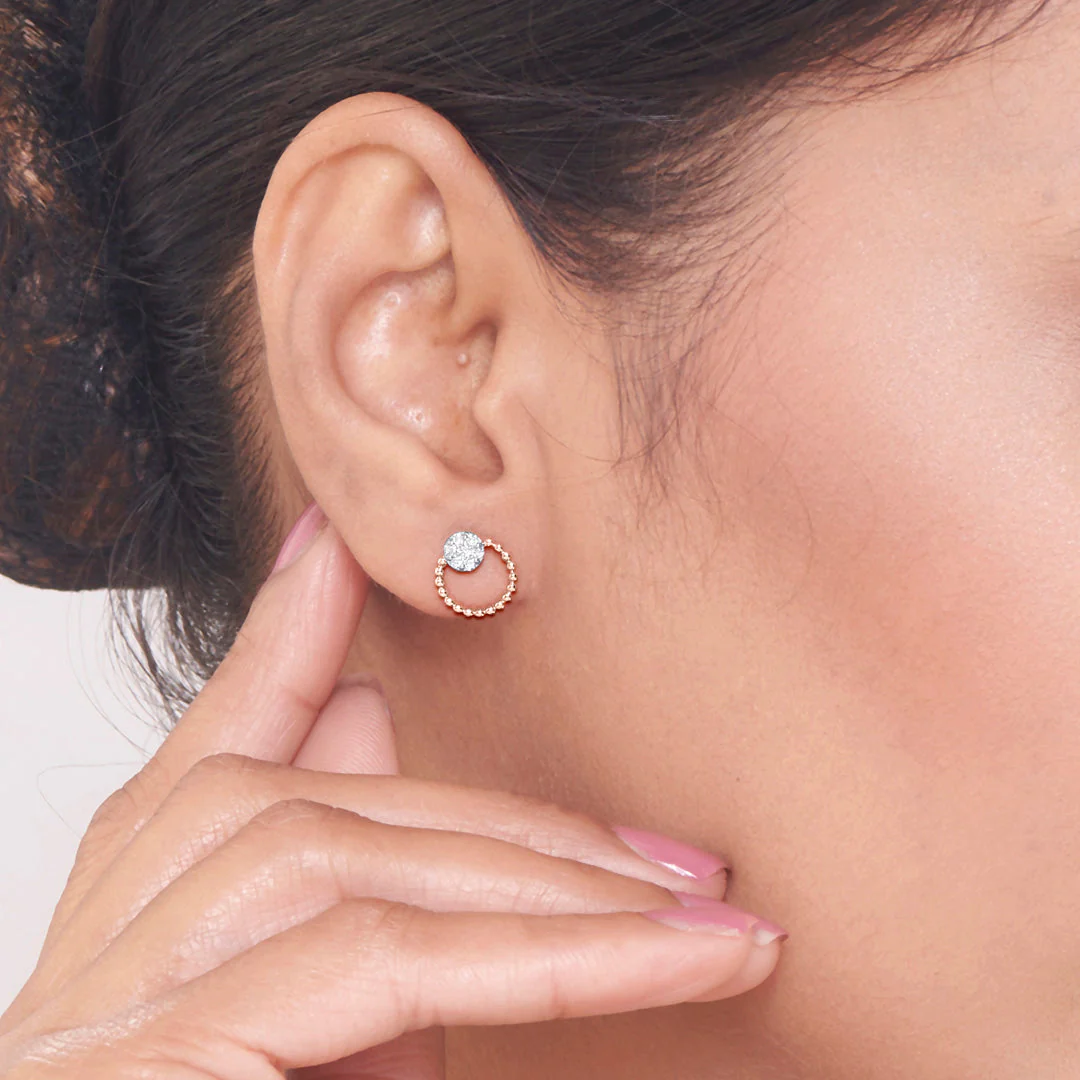Solvia Grace Diamond Earring - Image 2