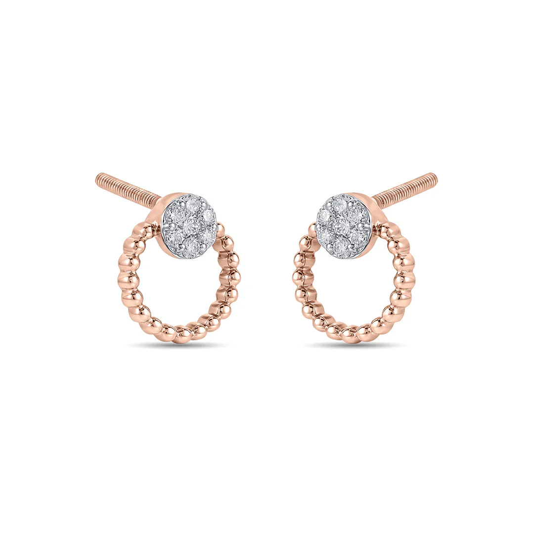 Solvia Grace Diamond Earring - Image 4