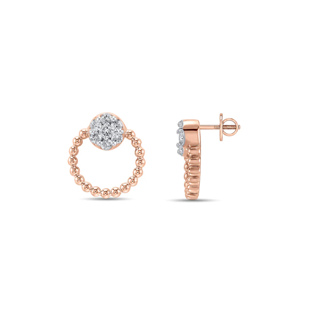 Solvia Grace Diamond Earring - Image 5