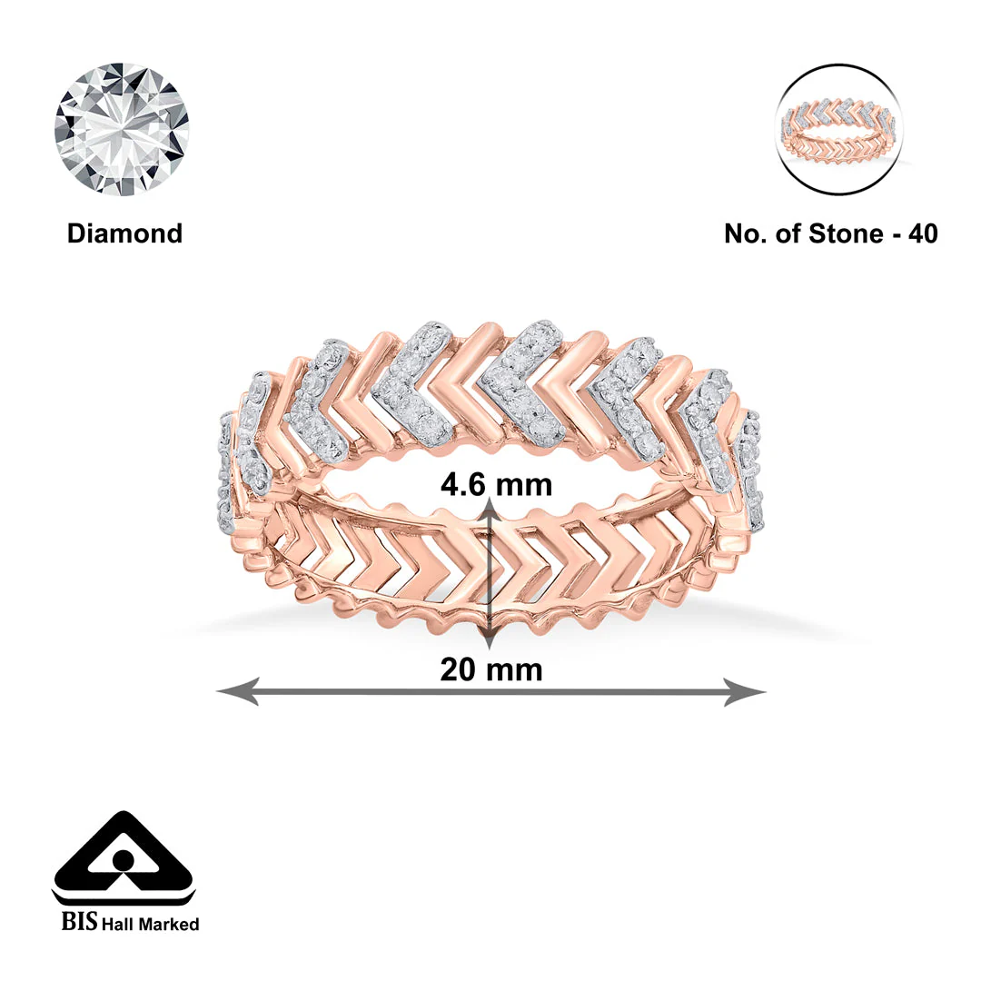 Spinning Axis Cocktail Diamond Ring - Image 6